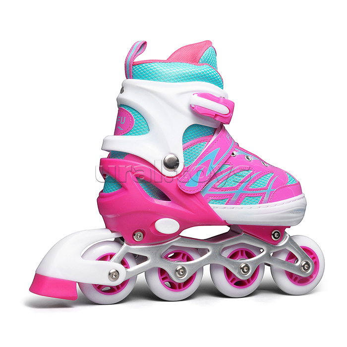 Ролики детские, размер M (цвет розовый)