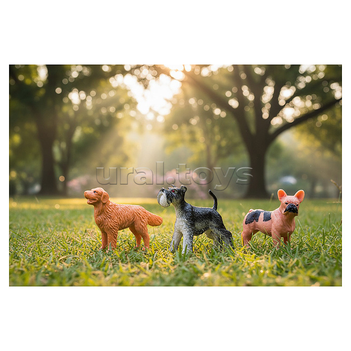 Набор животных "Домашнии любимцы" в пакете