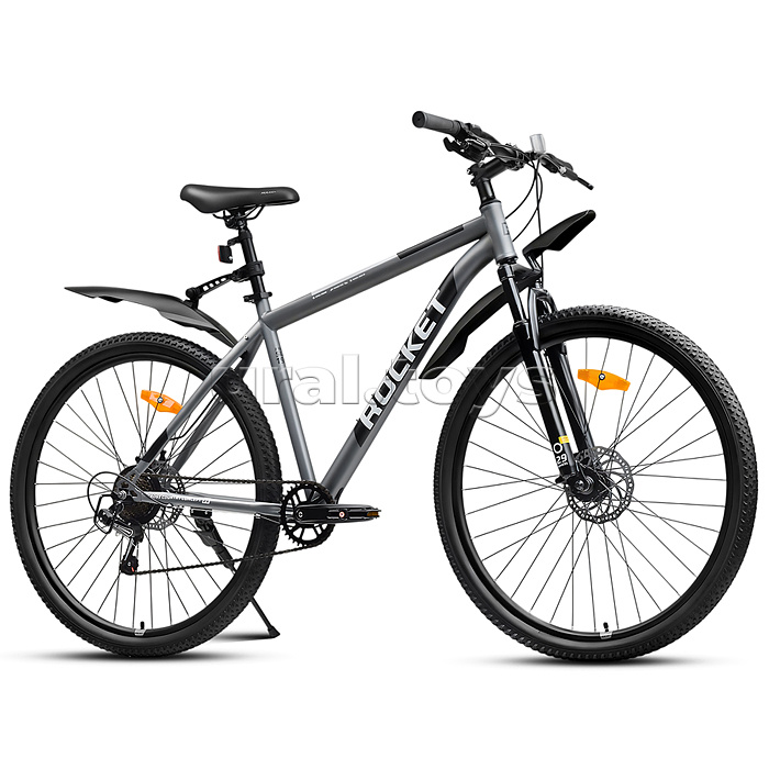 Велосипед 29" Rocket Crater Pro 29, цвет серый, размер 19,5"