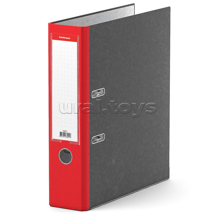 Папка–регистратор с арочным механизмом Original Pro, А4, 70 мм, красный