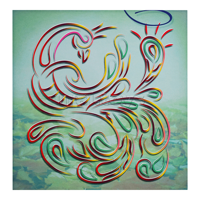 Картина из бумажных лент "Изящные Линии" Жар-птица