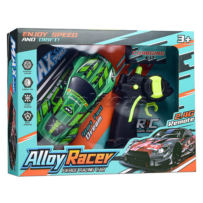 Машина "Молния-1"  р/у, 27 MHz. в коробке