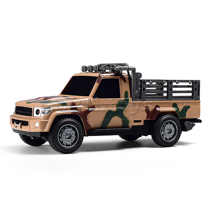 Машина "Пикап-камуфляж" р/у, с дымом, 27 MHz, в коробке