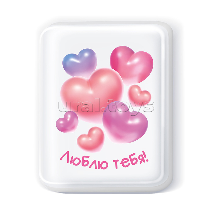 Набор для изготовления мыла. Рукодельное мыло с картинкой "С любовью"