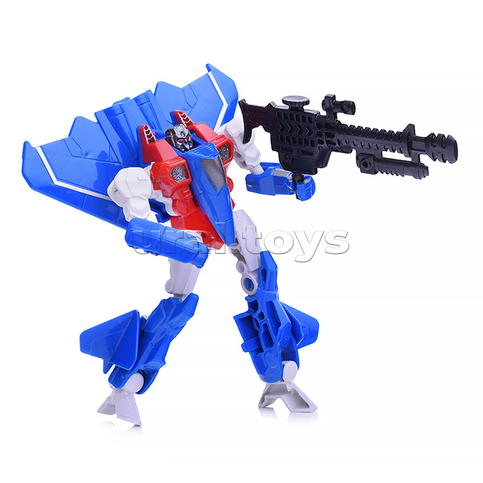 Робот трансформирующийся в самолет, в коробке