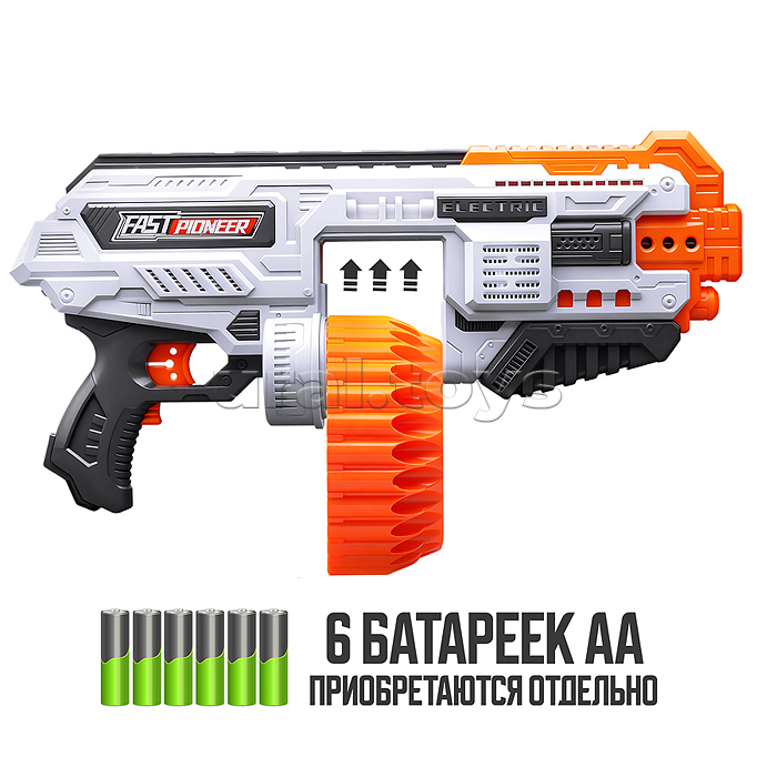 Бластер "Квант-Страйк" с полимерными пулями, в коробке