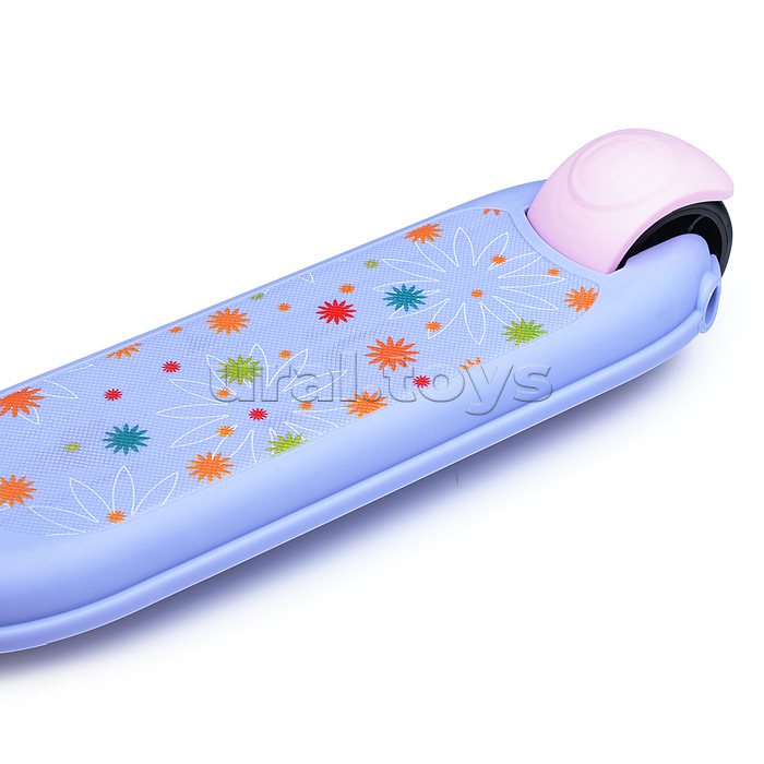 Самокат 3-х колесный ROCKET, фиолетовый