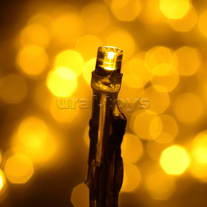 Электрогирлянда светодиодная Бахрома, 3*0,7м, 96 ламп, теплый