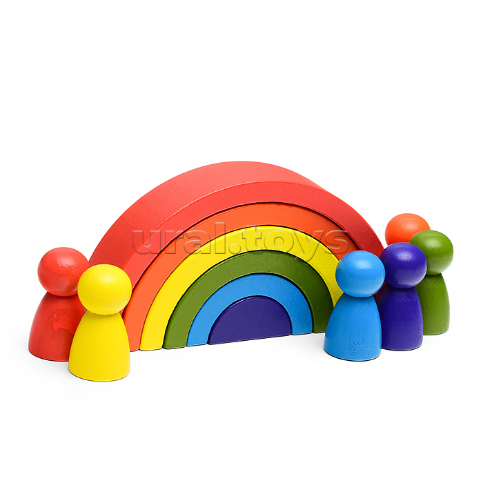 Пирамидка "Радужная"