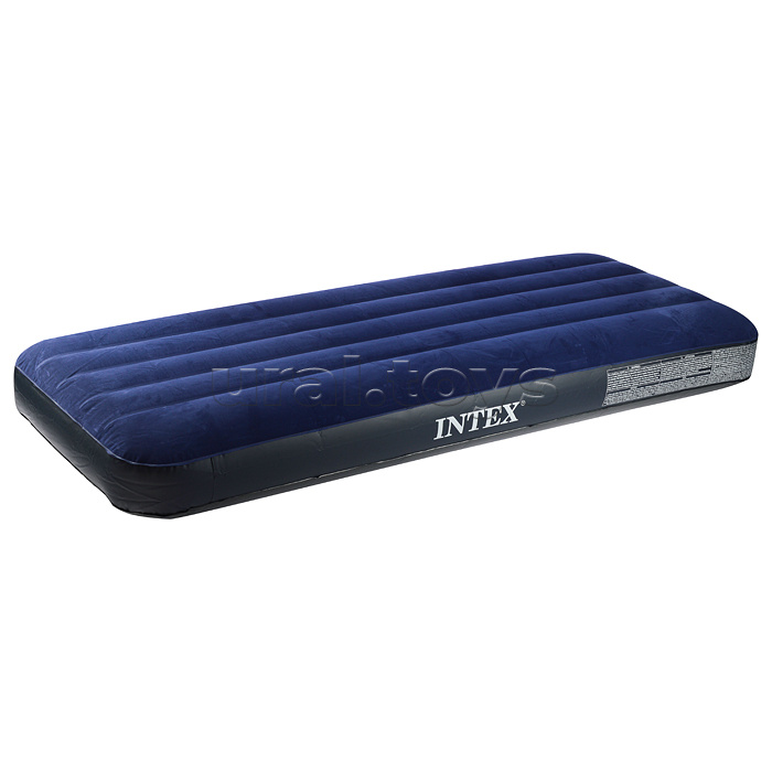 Матрас надувной Classic Downy Fiber-Tech, 76 x 191 x 25 см, 64756 INTEX Матрас надувной Classic Downy Fiber-Tech, 76 x 191 x 25 см, 64756 INTEX