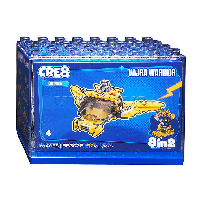 Конструктор "Супер-перевоплощение" 8 в 1 в коробке