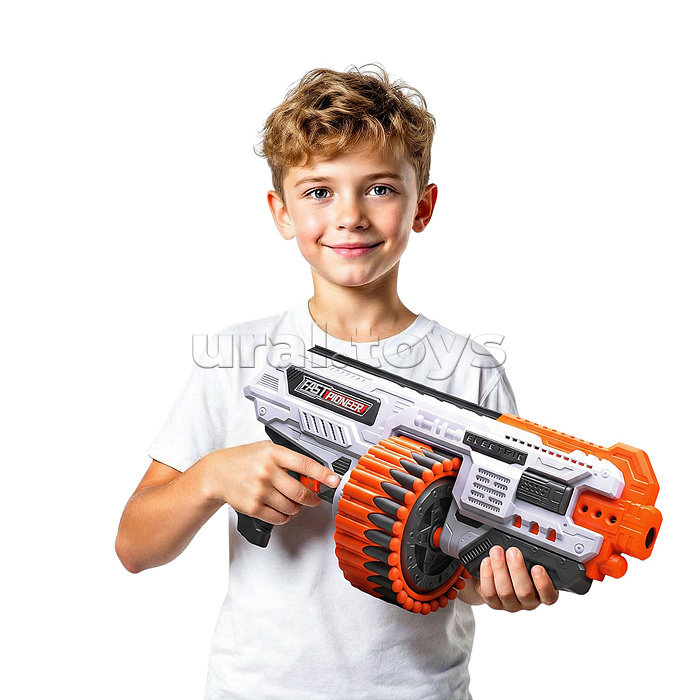 Бластер "Квант-Страйк" с полимерными пулями, в коробке