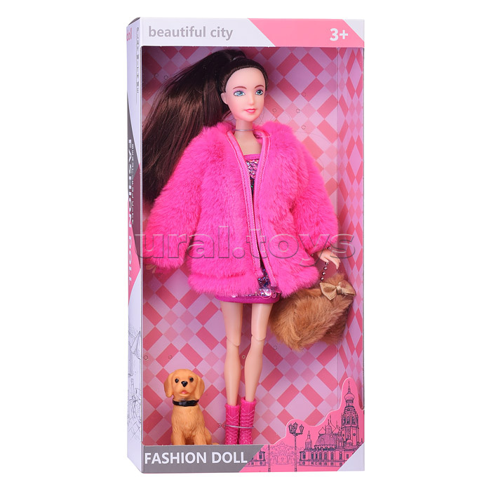 Кукла "Fashion doll" с аксессуарами, в коробке