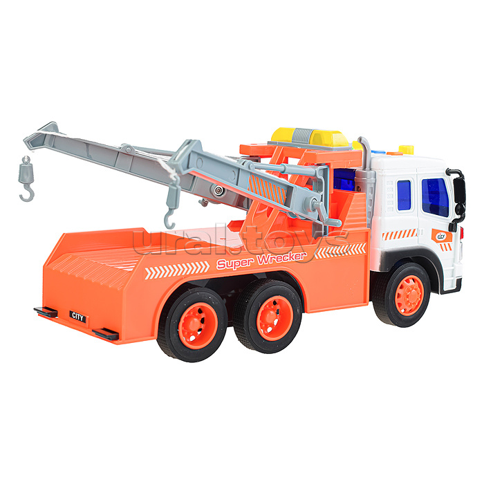 Машина "Автоэвакуатор" 1:16 (свет,звук) в коробке