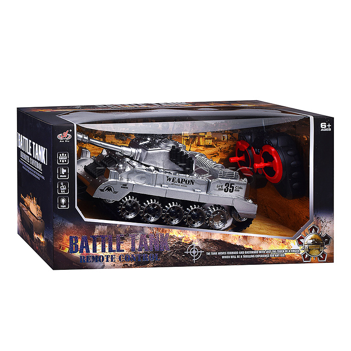 Танк "Боевой" р/у, 27 MHz, в коробке
