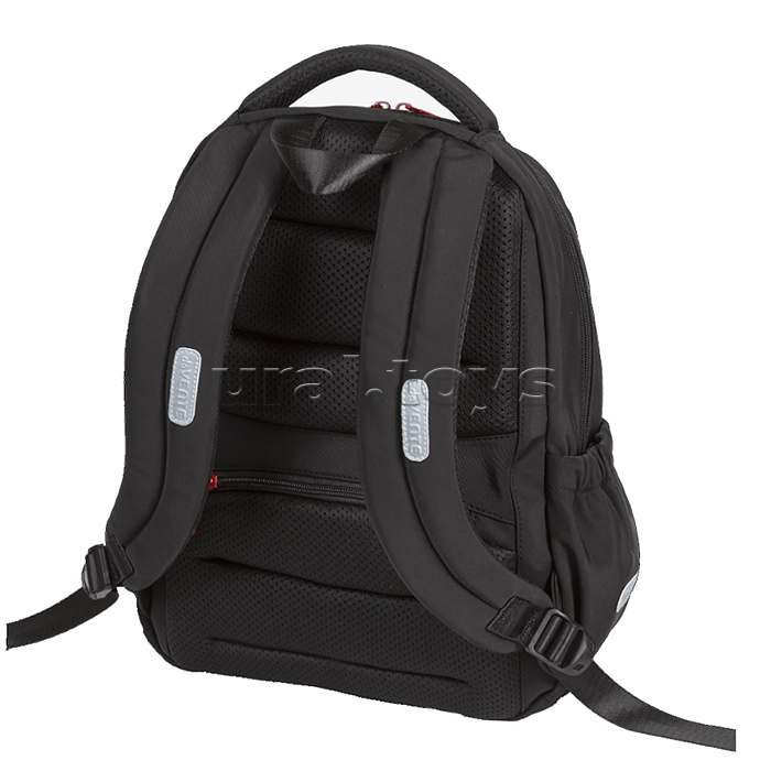 Рюкзак "Zoom. Game Monster" школьный 38x30x19 см (16 л) 550 г, плотный износостойкий полиэстер с водоотталкивающей пропиткой, 1 отделение на молнии с уплотненным отделением для ноутбука до 15 дюймов и книг, 2 передних отделения на молнии, 1 передний карма