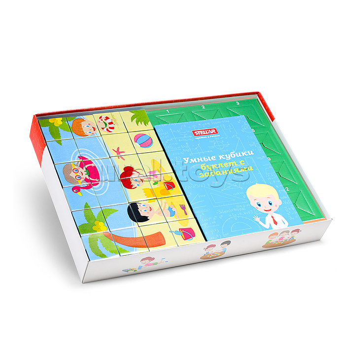 Настольная игра №54 "Умные кубики"