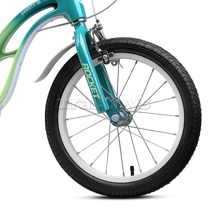 Велосипед 16" Rocket Sweety, цвет зеленый