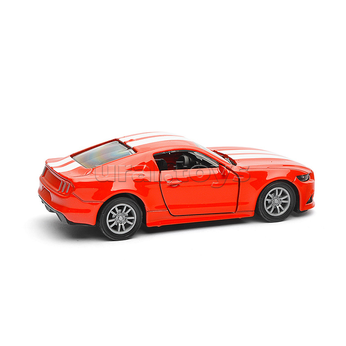Красная инерционная машинка Спорткар с дизайном die-cast,1:32, открывающиеся двери