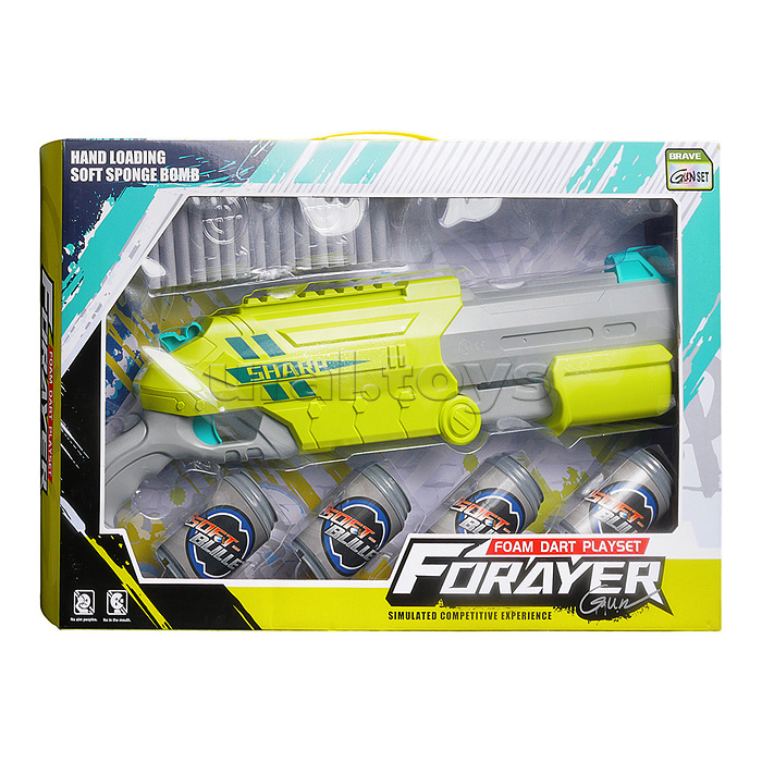 Бластер "Разведчик‑Шок" в коробке