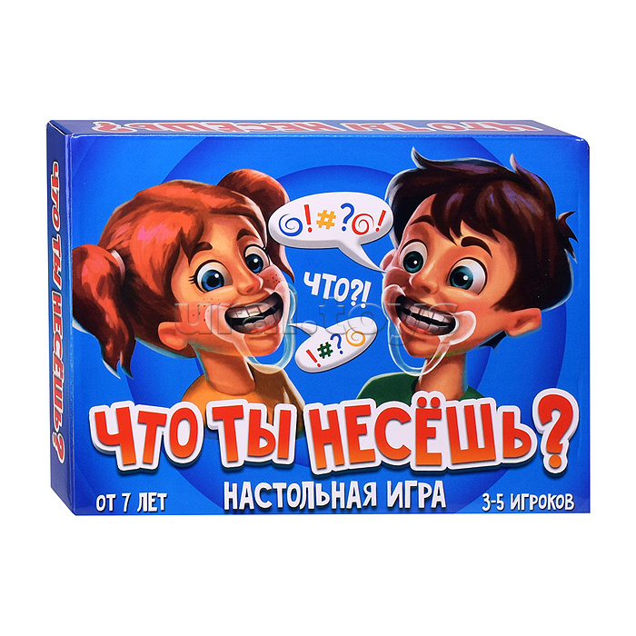 Игра настольная "Что ты несешь?" в коробке