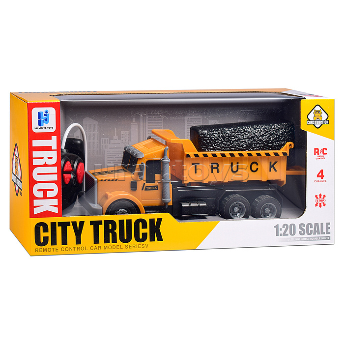 Машина "Самосвал" р/у, 27 MHz, в коробке