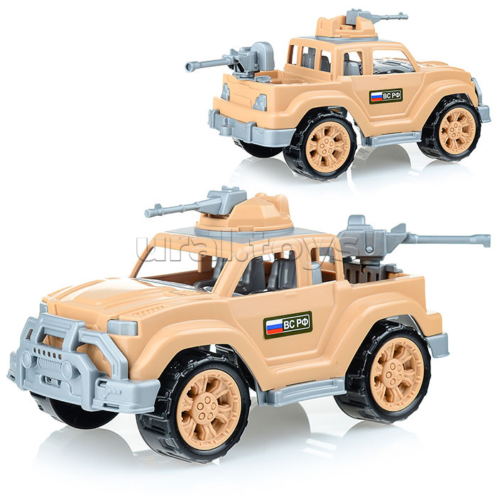 Автомобиль-пикап военный-сафари "Легионер-мини" с 2-мя пулемётами (в сеточке)