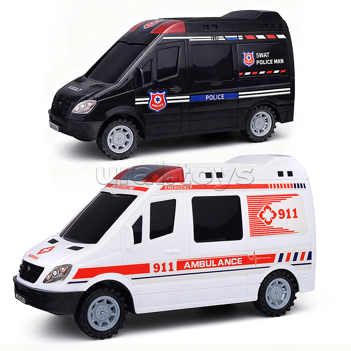 Машина "Санитарный автомобиль" в пакете