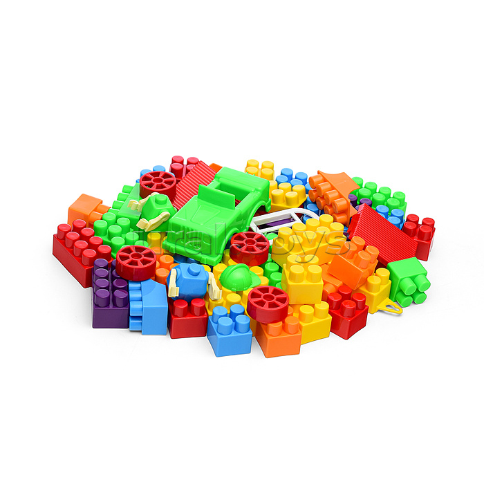 Игрушка-конструктор детский, набор "Ферма", 60 деталей