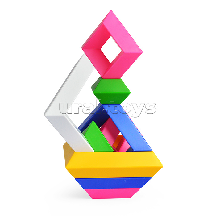 Развивающий конструктор. Пирамида тип 3