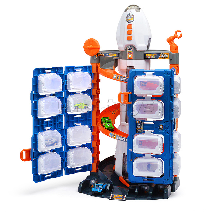 Игровой набор "Парковка космическая" в коробке Игровой набор "Парковка космическая" в коробке