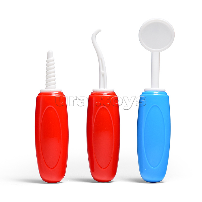 Набор "Три Кота" "Стоматолог" (15 элементов) (в чемоданчике)