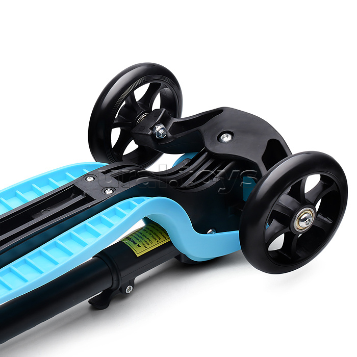 Самокат трёхколёсный ROCKET колёса PU, цвет бирюзовый