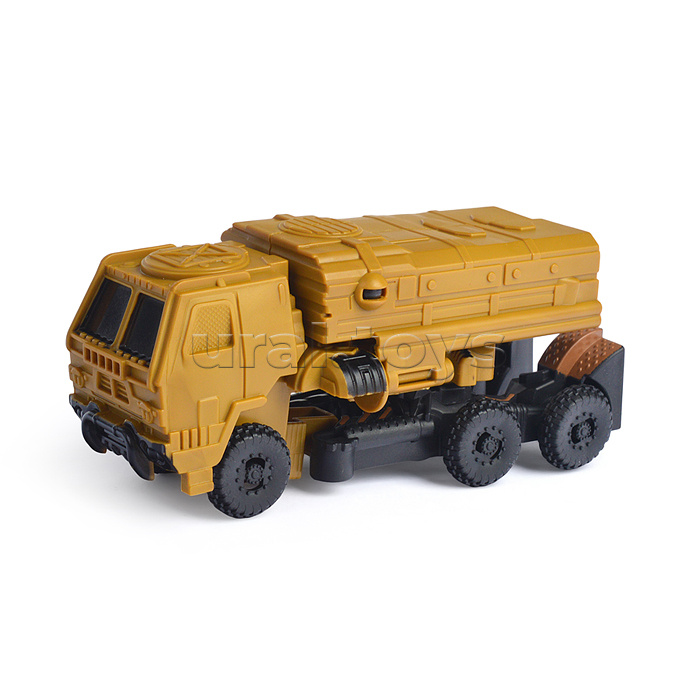 Робот трансформирующийся в военную машину, в коробке