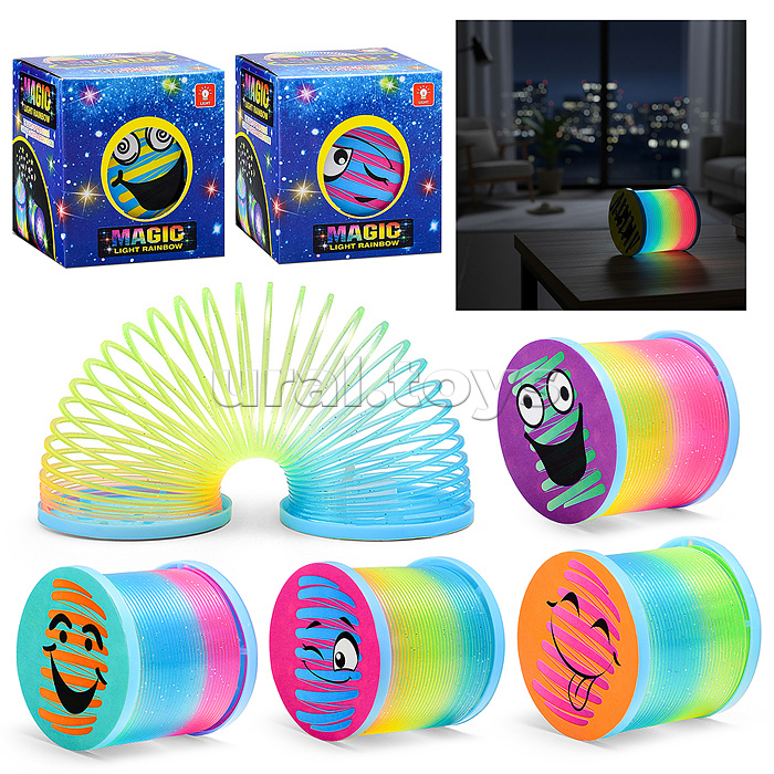 Игрушка-пружинка "Смайл"