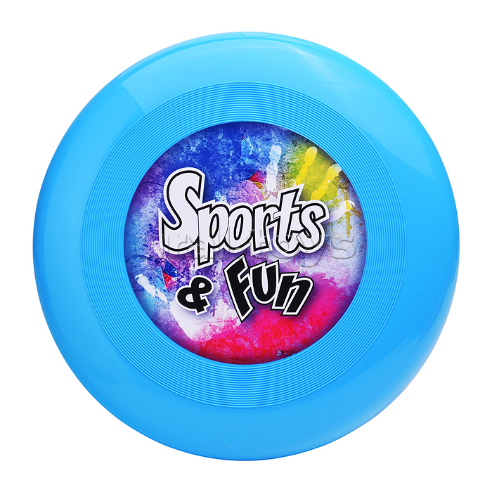 Летающая тарелка, Ø215 мм (голубая)