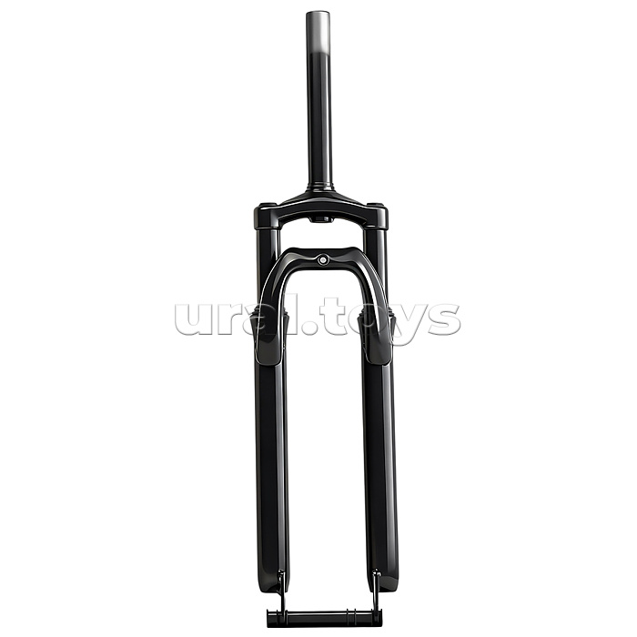 Вилка амортизационная 29" стальная, ход 60мм, под диск. торм. шток 1-1/8 210мм, прямой шток, черная