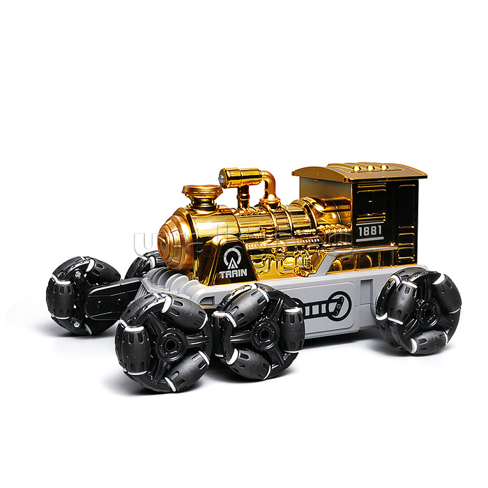 Машина "Супер-вагон" р/у, 27 MHz, с дымом, в коробке