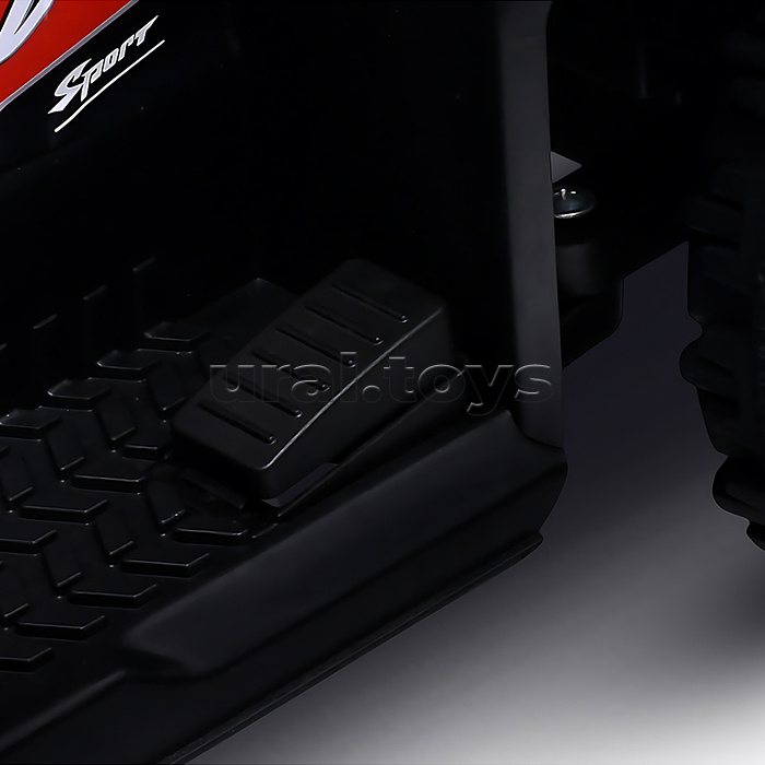 Электромобиль детский "Супер авто" (цвет красный)