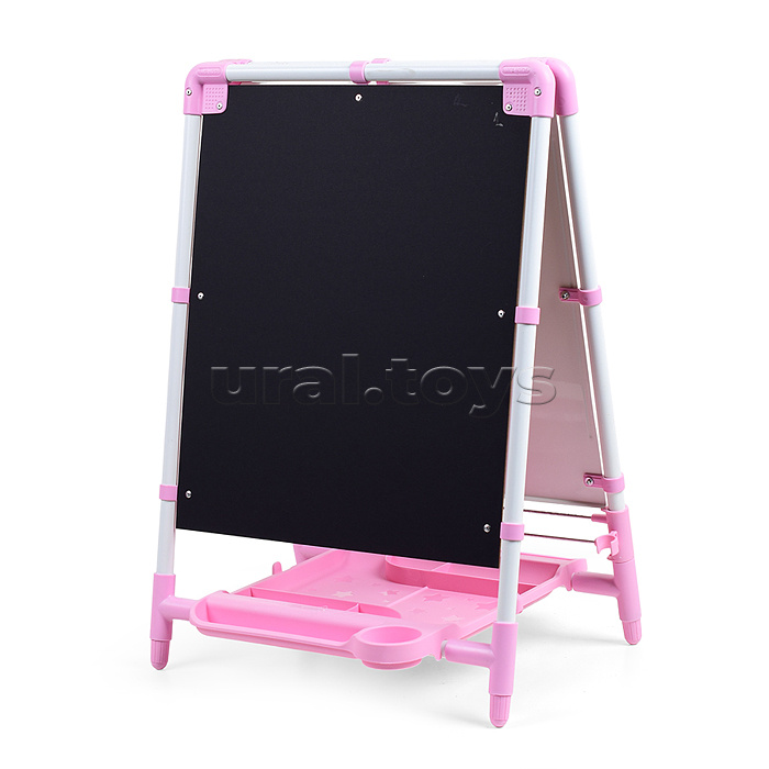 Мольберт «Доска знаний» 1 (розовый-2)