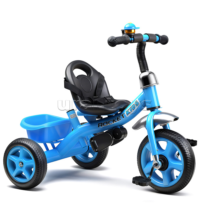 Велосипед 3-х колесный, синий