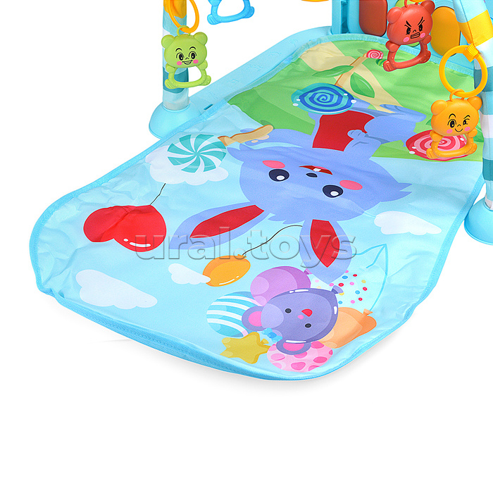 Коврик развивающий "Весёлый зайчик" в коробке