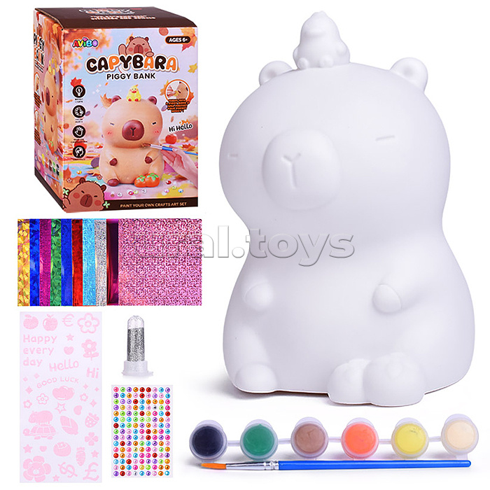 Набор творческая мастерская A8806A "Капибара" в коробке