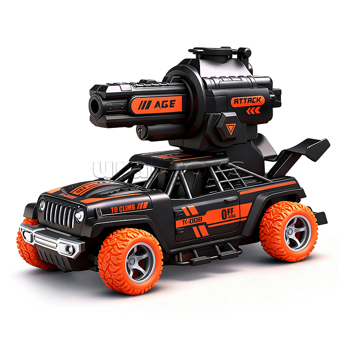 Машина "Джип" с аква пушкой, р/у, 27 MHz, в коробке