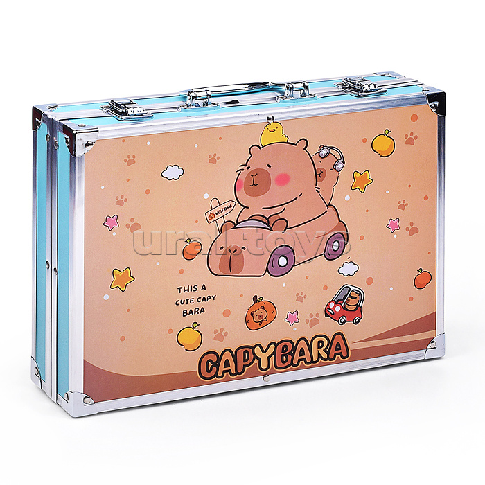 Набор для юного художника "Капибара" (145 предметов)