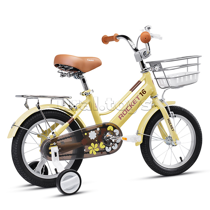 Велосипед 16" Rocket Emma, цвет желтый