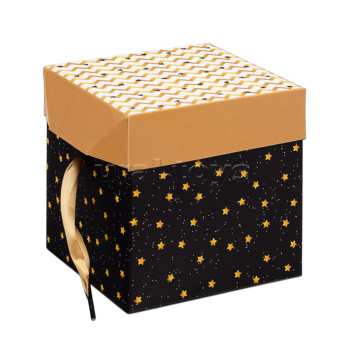 Коробка подарочная "Сюрприз" 10х10х10 см