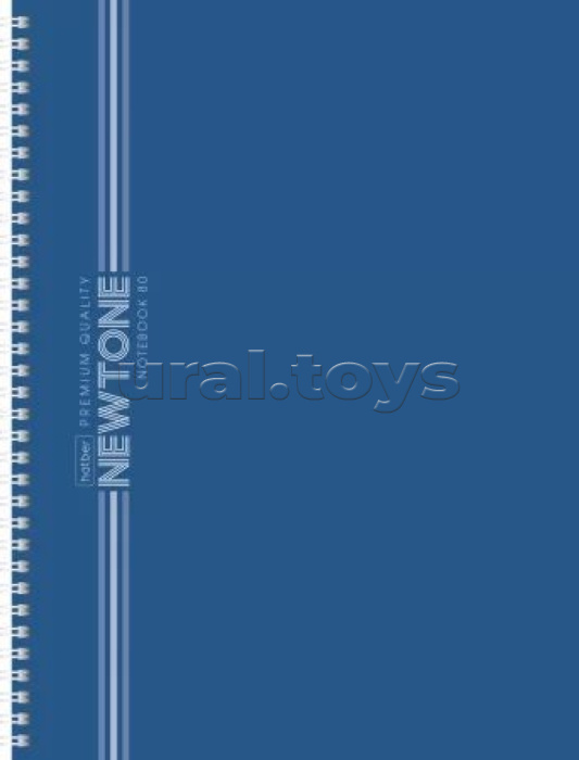 Тетрадь 80л. А4 линия "Чернильное небо" многоуровневая перфорация Soft-touch NEWtone Pastel Premium