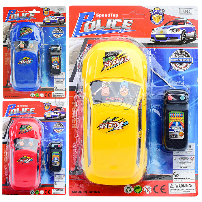 Машина "Известый гонщик" на д/у, на листе