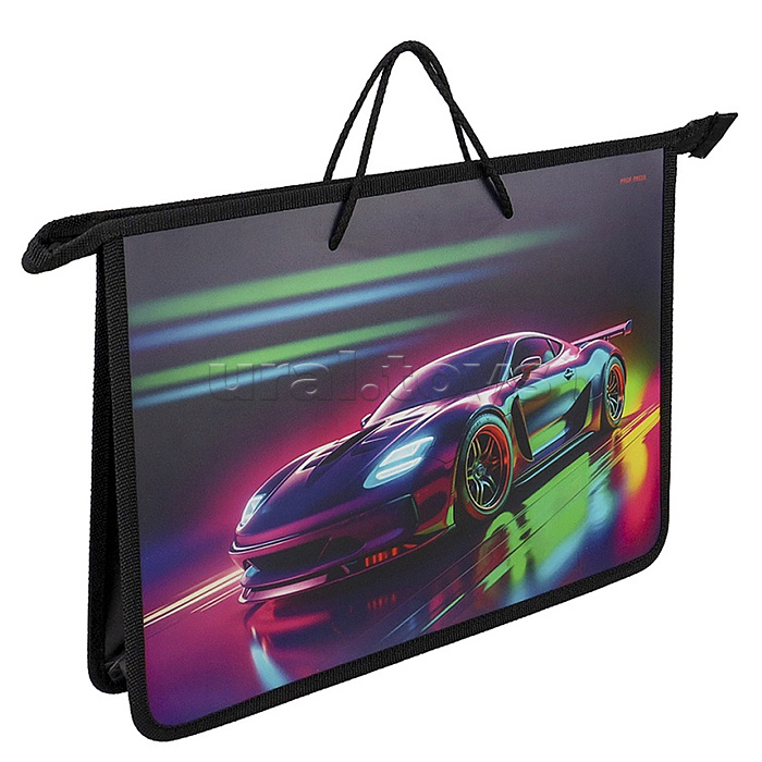 Папка детская на шнурке "Уличный драйв" пластик А4